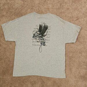 NWOT, Snap-On Tools Gray Eagle Graphic T-Shirt, SZ XL, NWOT